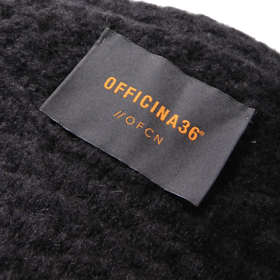 1969AL maglione uomo OFFICINA36 man wool sweater black