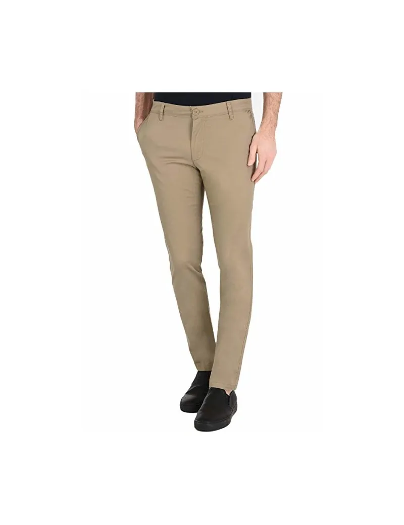 ARMANI EXCHANGE pantaloni uomo p45 beige slim fit