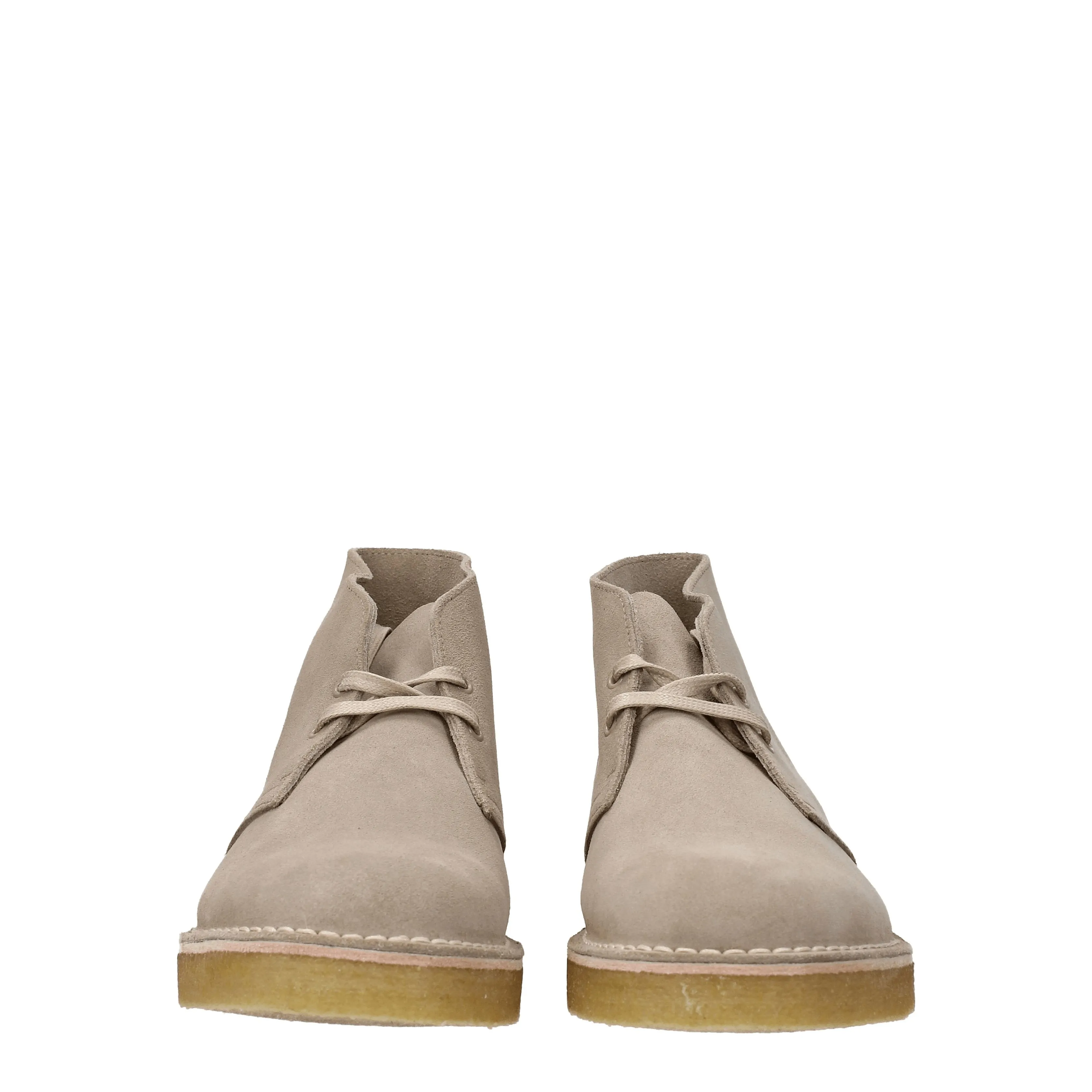 Clarks Stivaletti Uomo Camoscio Beige/Sabbia