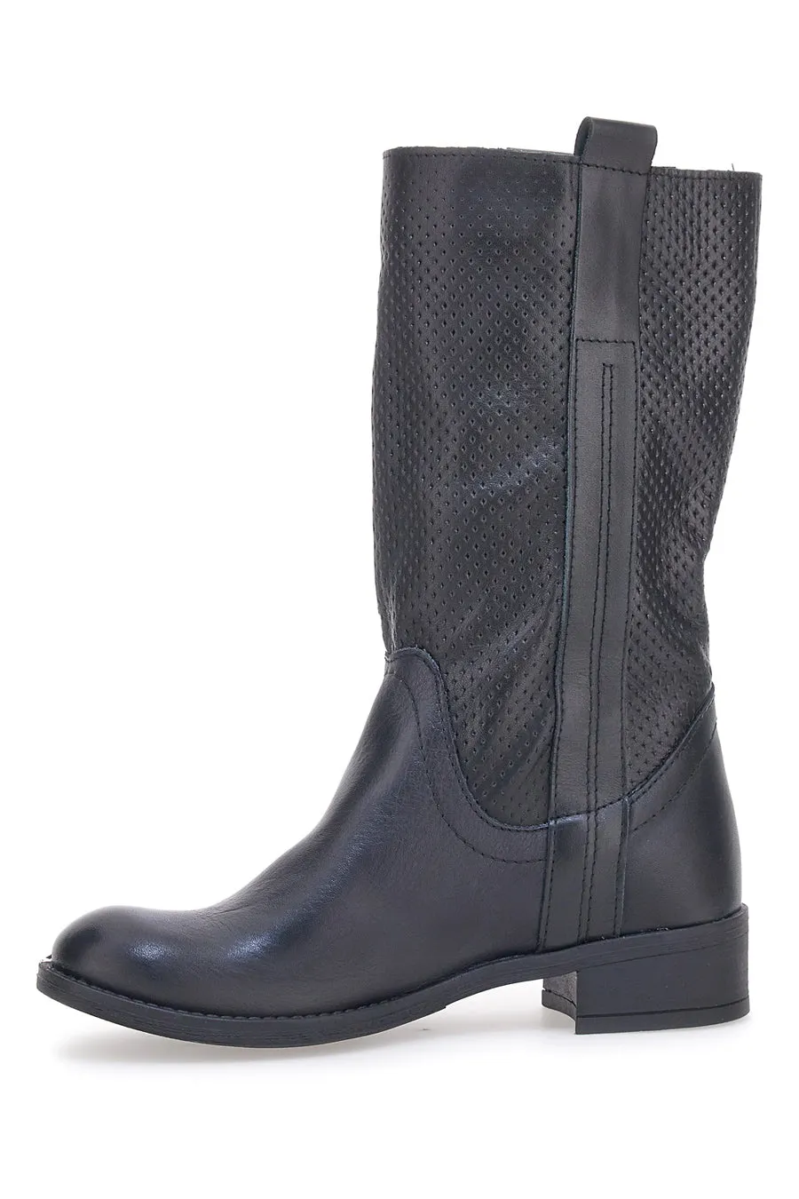   MON DIEU Stivali Bikers Mon Dieu 415 Vera Pelle