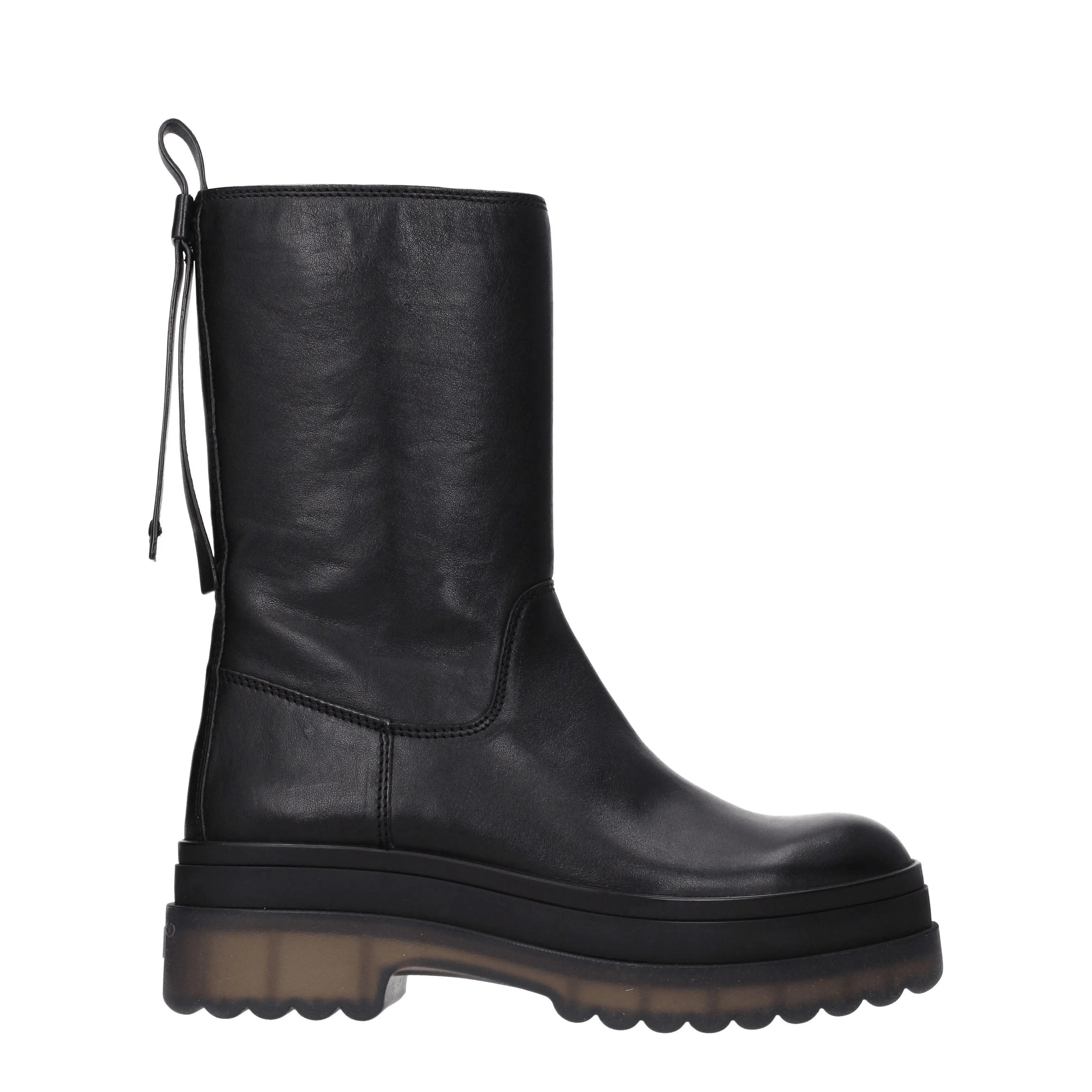 Red Valentino Stivaletti Donna Pelle Nero