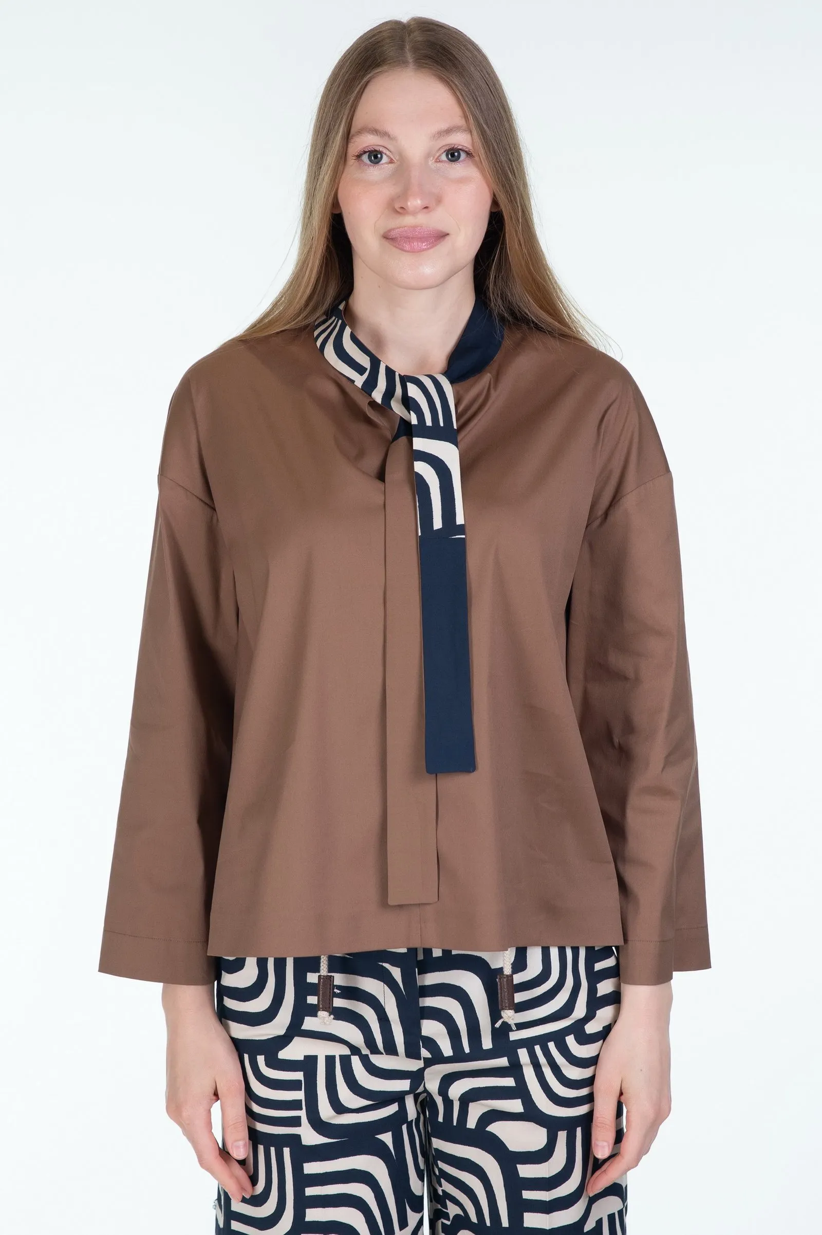 ‘S MAX MARA blusa in popeline di cotone GIOIA