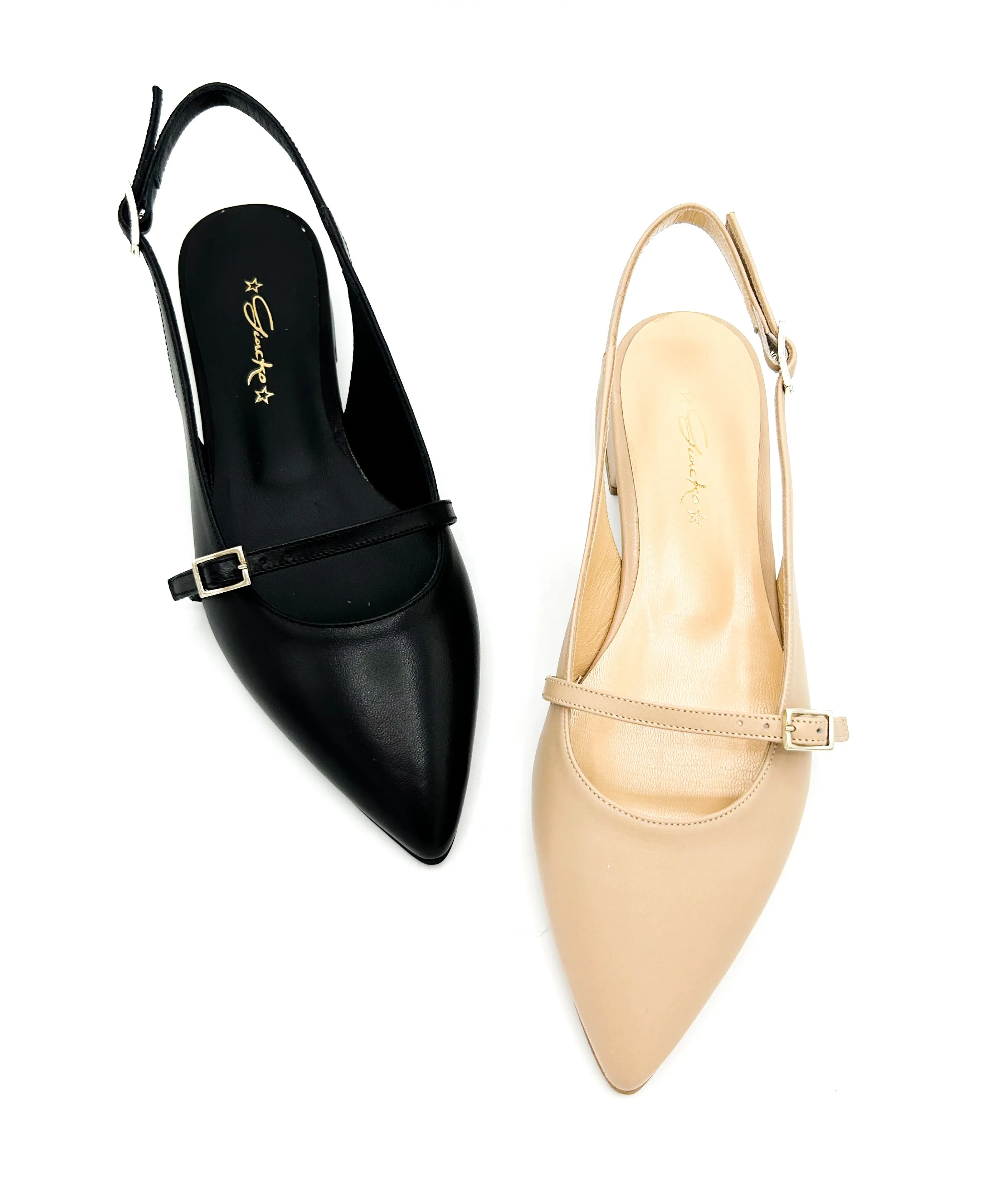 Slingback Flat Eva