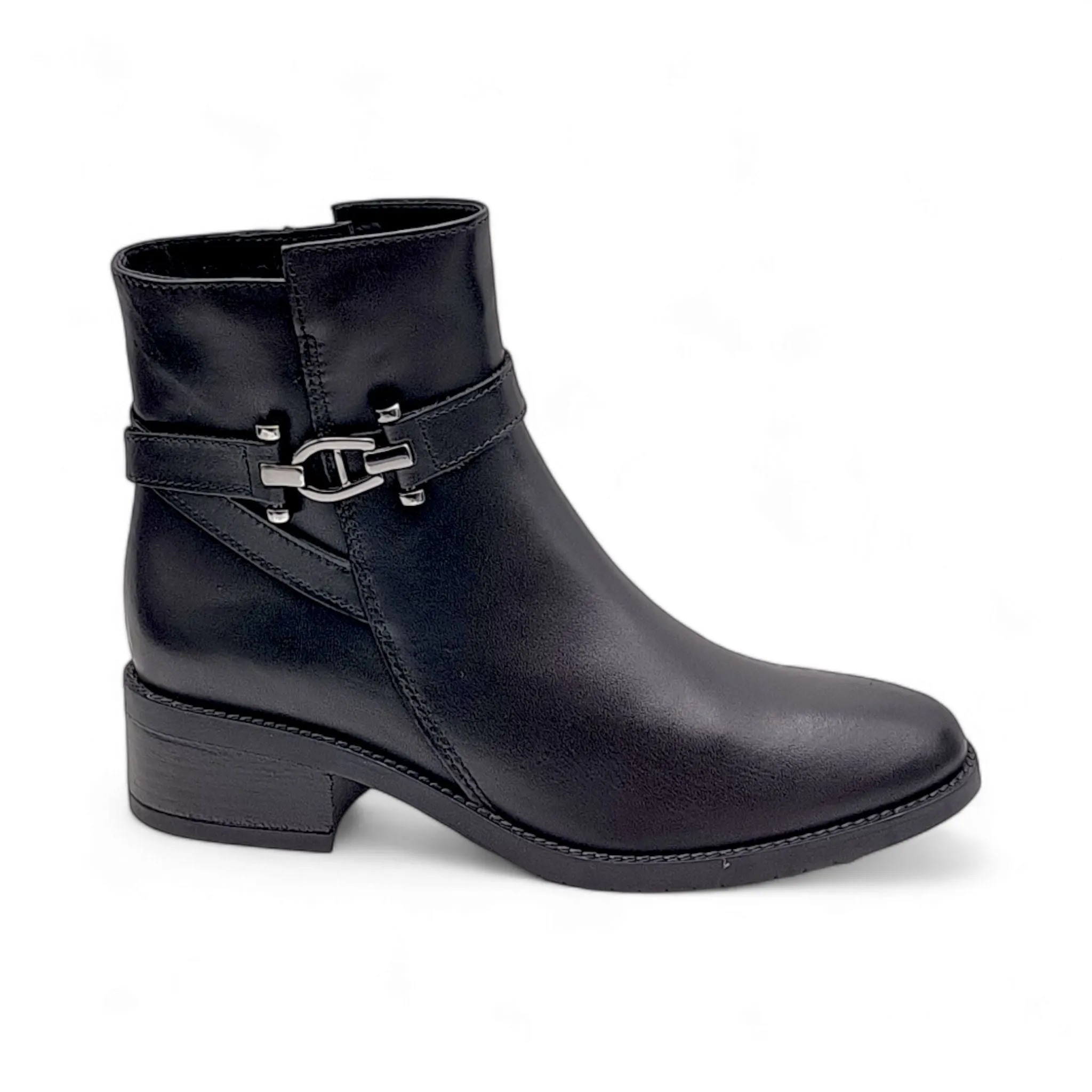 Stivaletti Donna francesco brunelli BT4731 vit nero