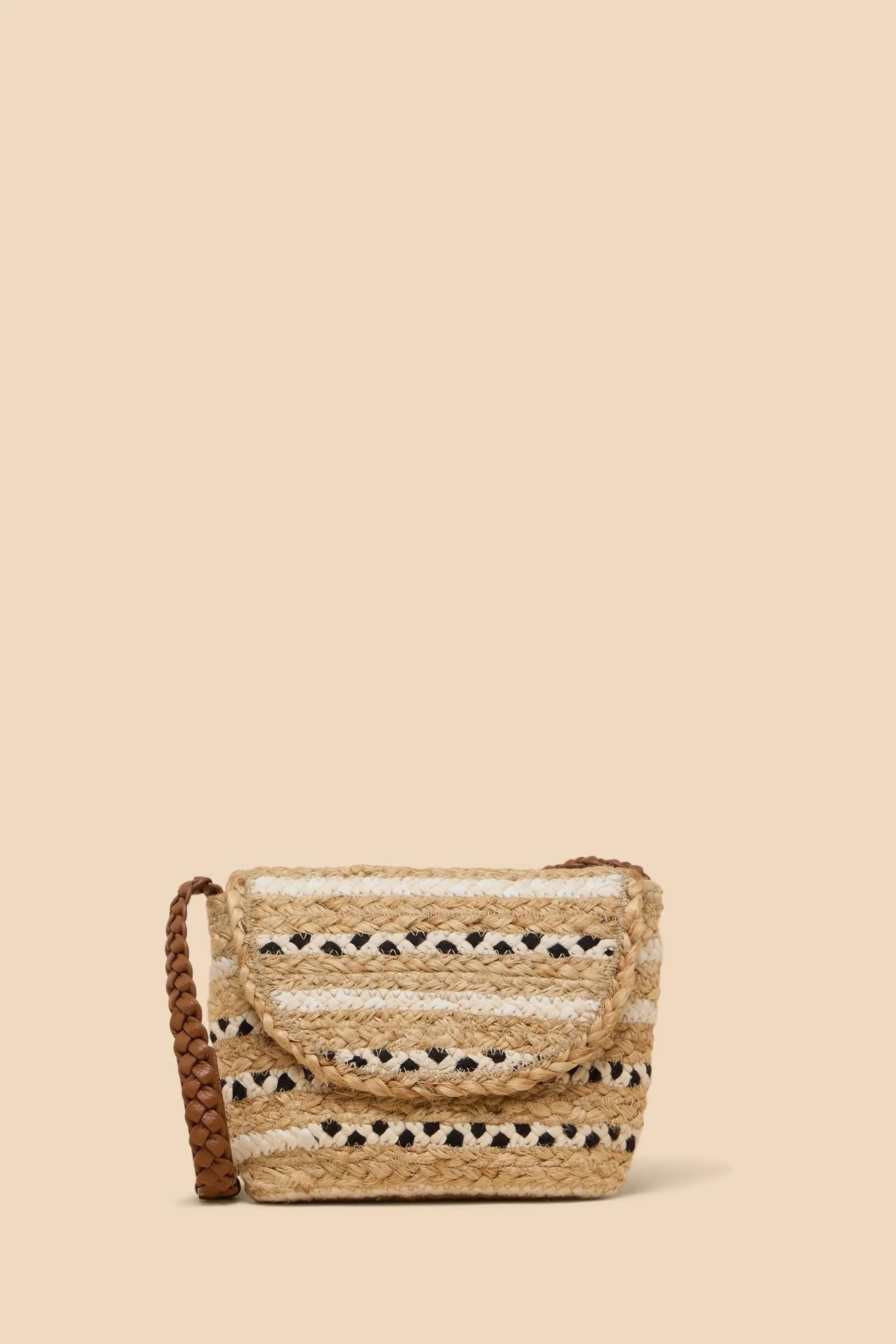 White Stuff - Demi - Borsa a tracolla in iuta